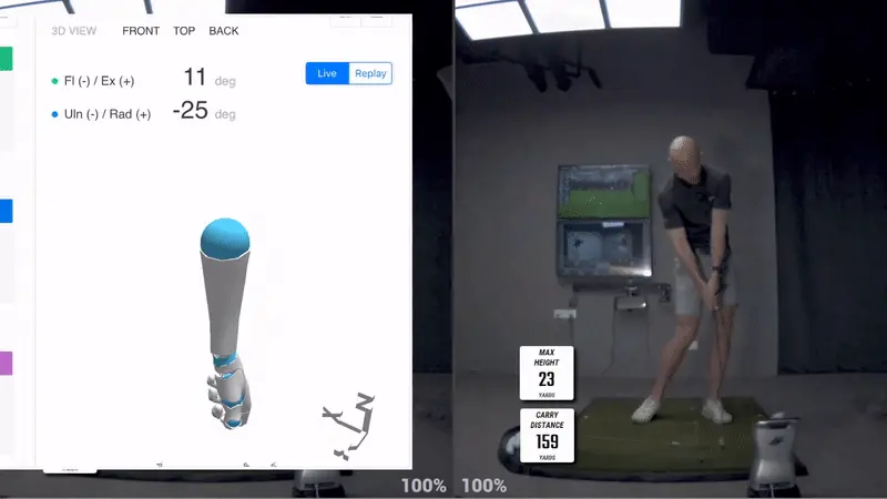 Fragment from Rob Cheneys video with HackMotion data